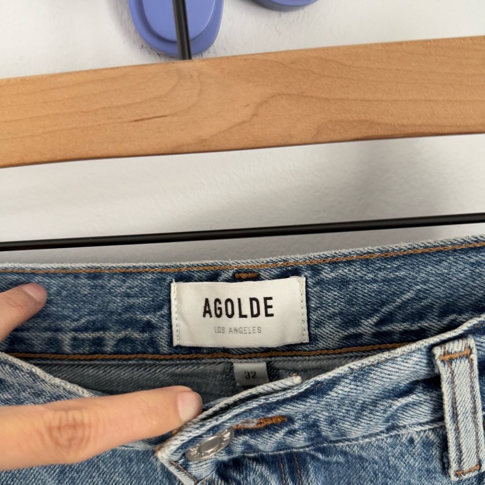 AGOLDE‎ 90's Pinch Waist Short in Marquee - Picture 7 of 10